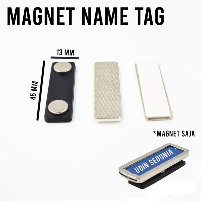 Pin Magnet Nameteg