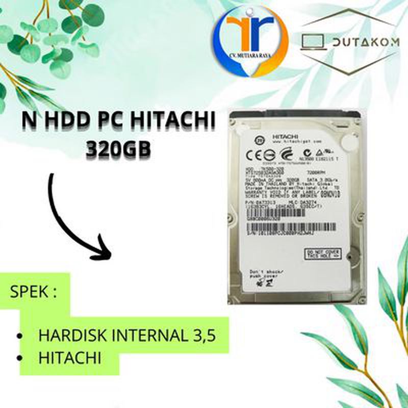 N HDD PC HITACHI 320GB