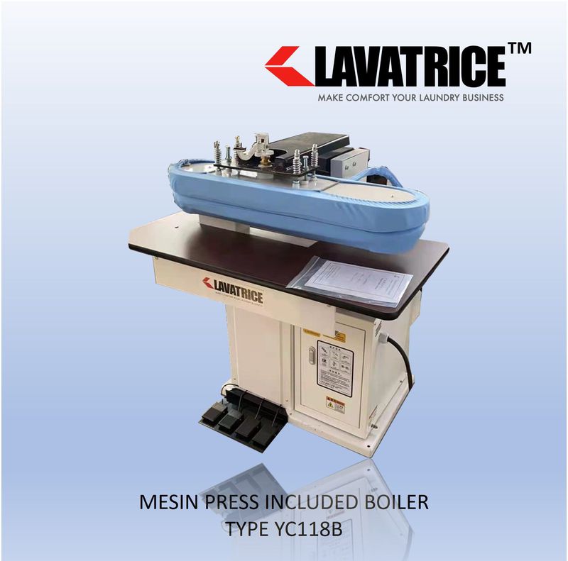 LAVATRICE MESIN UTILITY PRESS WITH BOILER YC118B