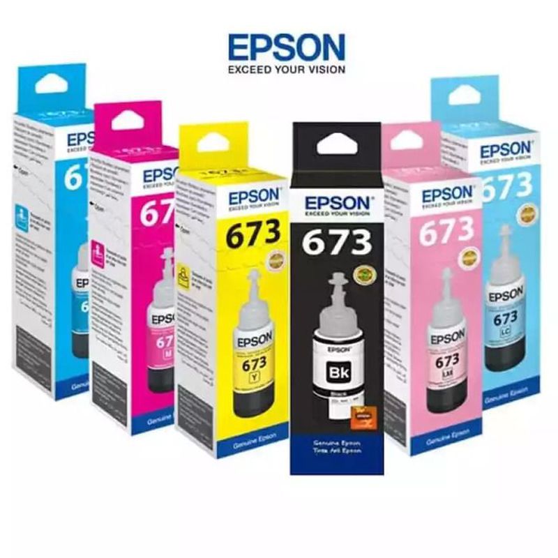 Tinta Epson Original T673 - LightCyan