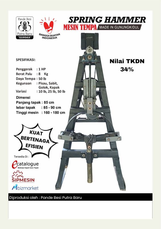 Mesin Tempa Pande Besi