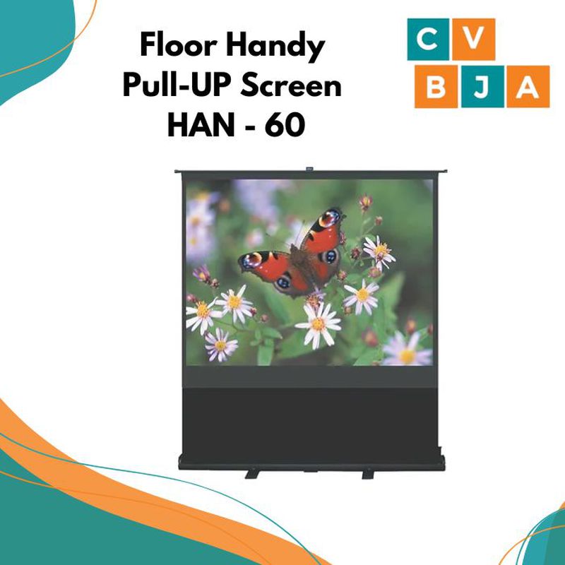 Floor Handy Pull-UP Screen Brite (HAN) - HAN-80F