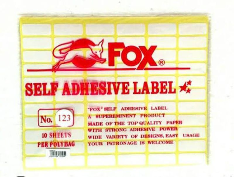 LABEL UNDANGAN NO.123