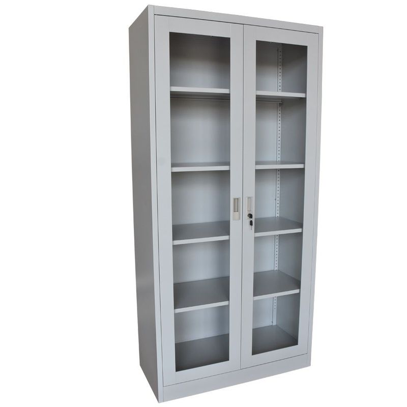 Lemari Besi 5 Rak Pintu Ayun