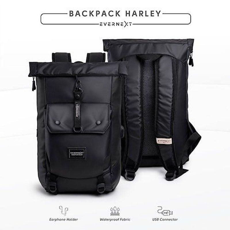 Tas Ransel Pria Waterproof Harley