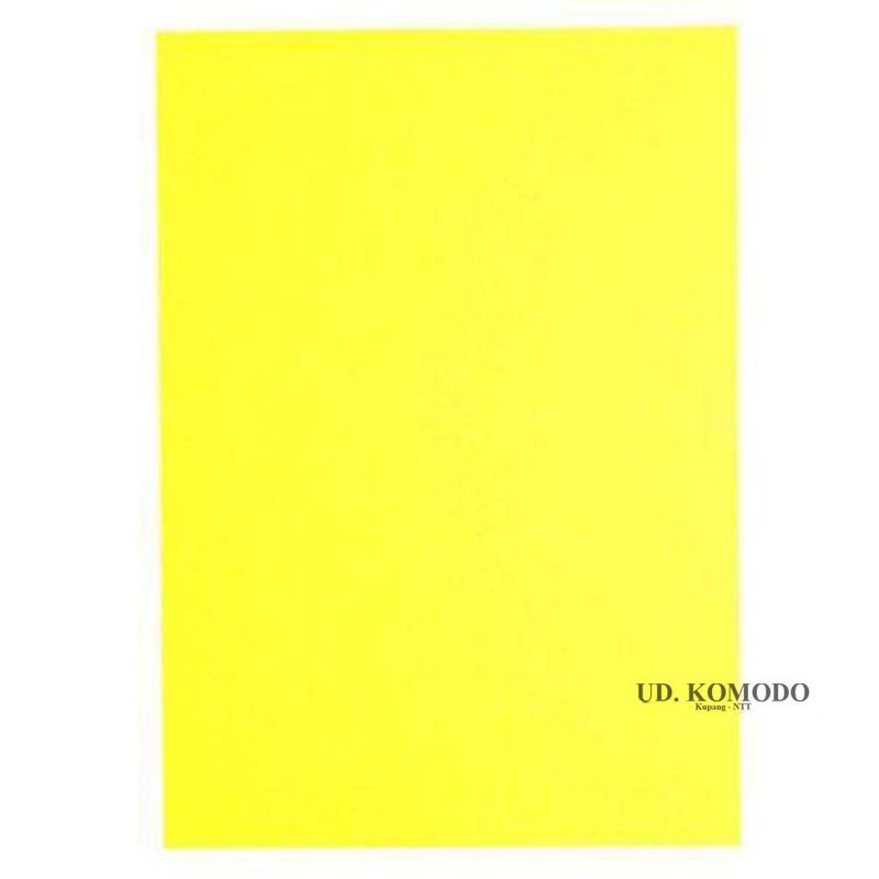 KERTAS BUFALO / KERTAS JILID WARNA KUNING PAK