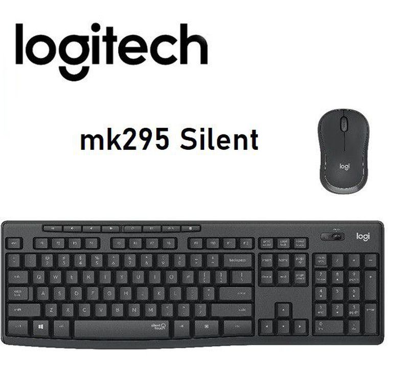 Logitech MK295 Silent Wirelles Combo Keyboard+Mouse