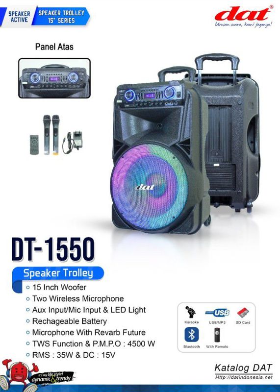 SPEAKER DAT DT-1550