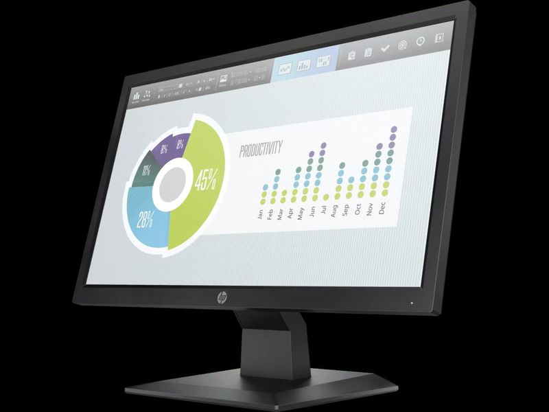 Monitor LED HP P204v 19.5 inch