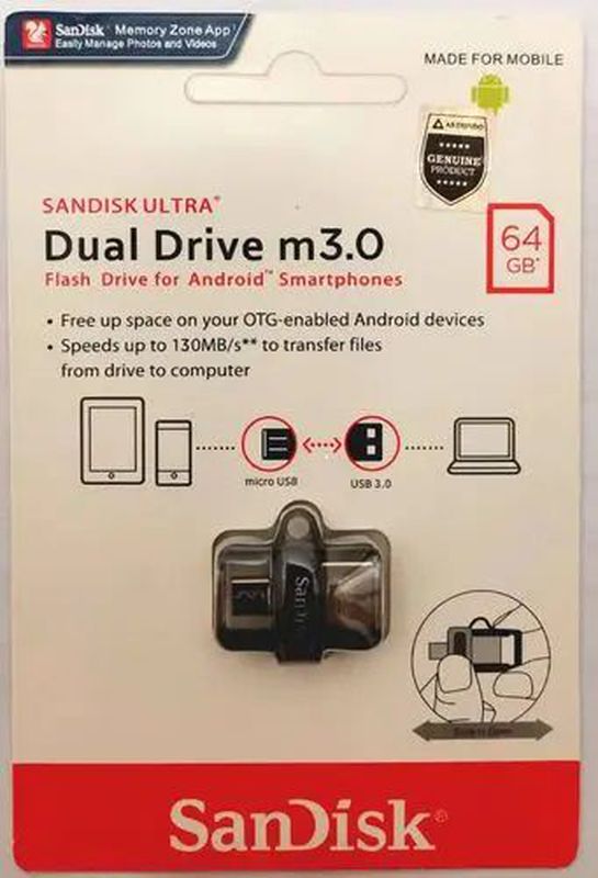 Flash Disc 64 GB OTG Sandisc