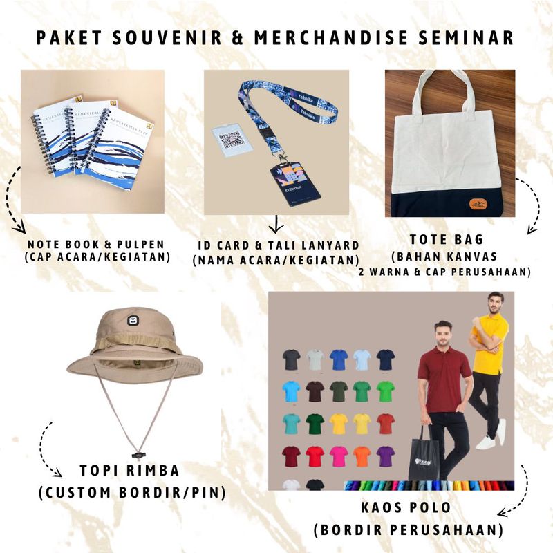Paket Souvenir & Merchandise Seminar
