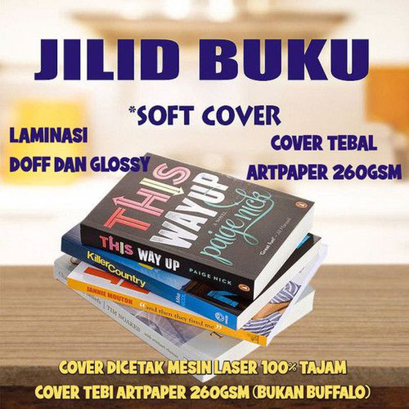 CETAK BUKU SOFT COVER