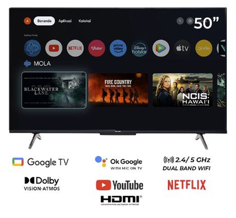 TV POLYTRON PLD-50UG5959 LED 50 INCH