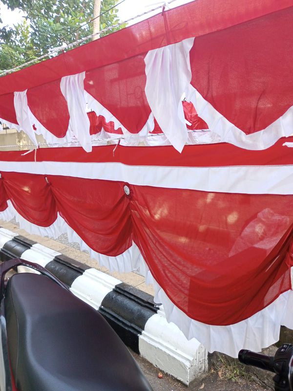 Bendera Rumbai Merah Putih