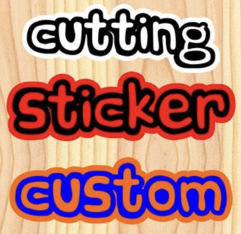 Cutting Sticker Logo B4T