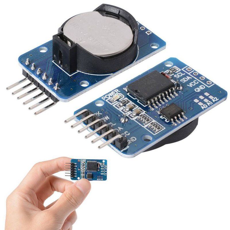 RTC DS3231 Real Time Clock I2C Arduino Uno Mega + Battery Module