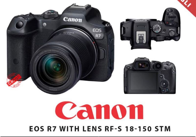 Canon Eos R7 kit 18-150mm lens