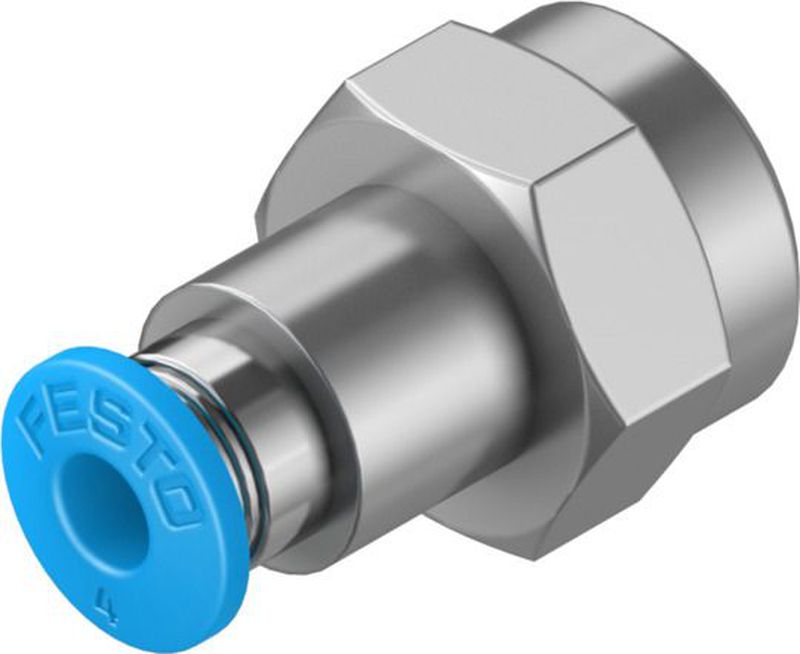 FESTO Push-in fitting QSF-1/8-4-B