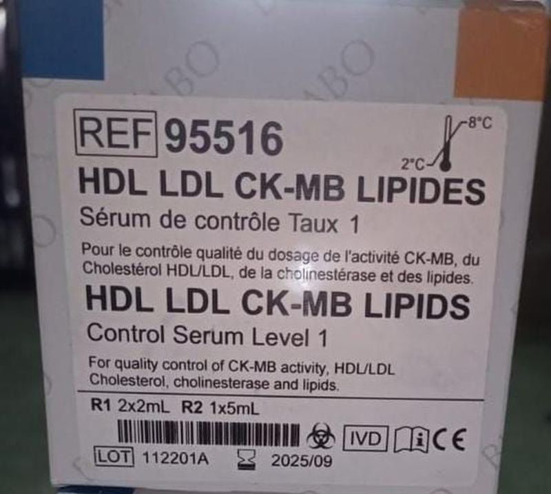 HDL/LDL/ CKMB Control