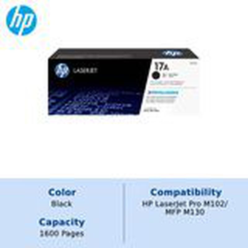 HP 17A Black LaserJet Toner Cartridge