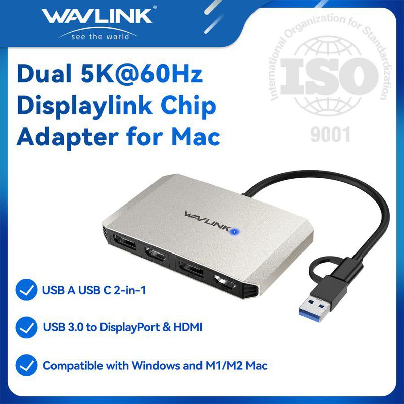 USB 3.0 USB C ke DisplayPort & HDMI