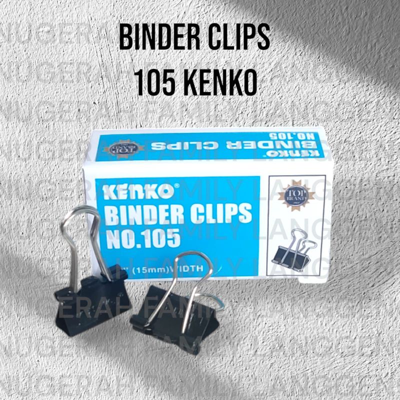BINDER CLIPS 105 KENKO