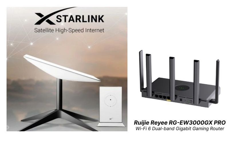 PAKET INTERNET STARLINK GEN 2 INCLUDE Router RG-EW3000GX dan kuota ...