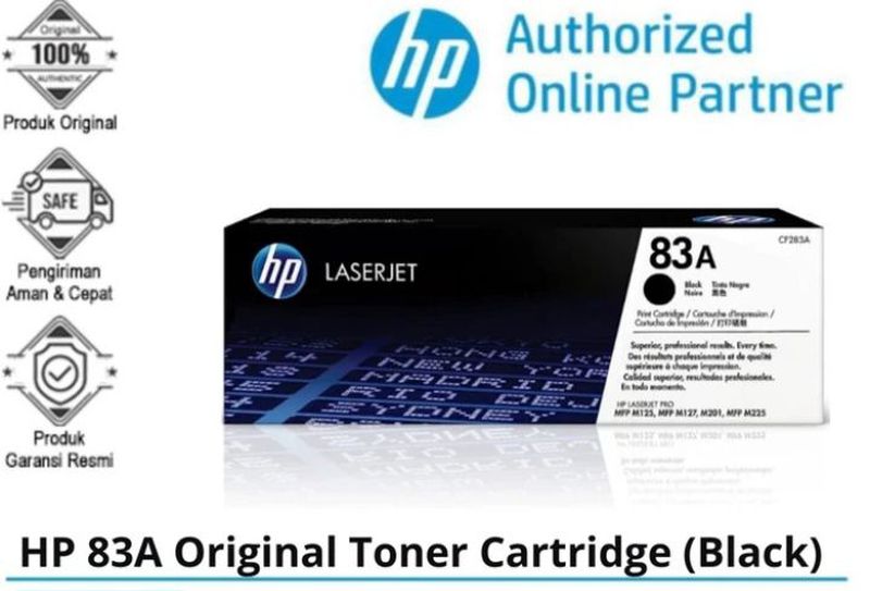 cartridge toner hp 83a