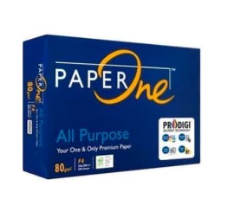 Kertas PAPERONE F4 80 Gram Office Paper Print / Kertas Fotokopi