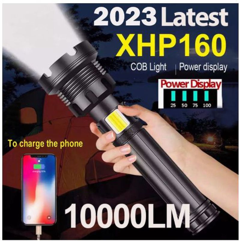Senter LED 90000 Lumens XHP-160