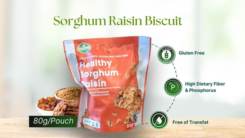 Sorghum Raisin Biscuit