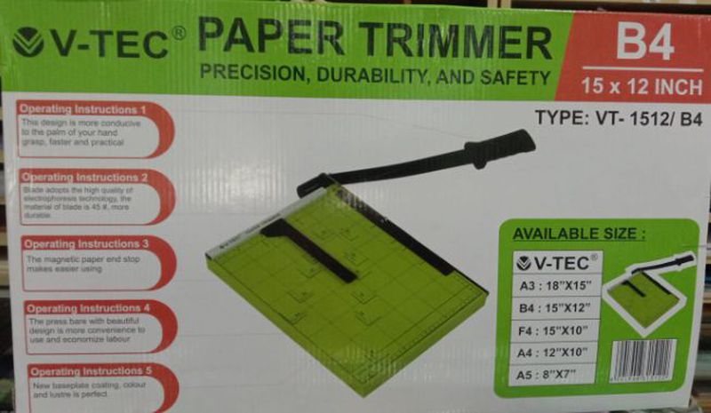 Pemotong Kertas / Paper Trimmer B4 VTEC VT-1512
