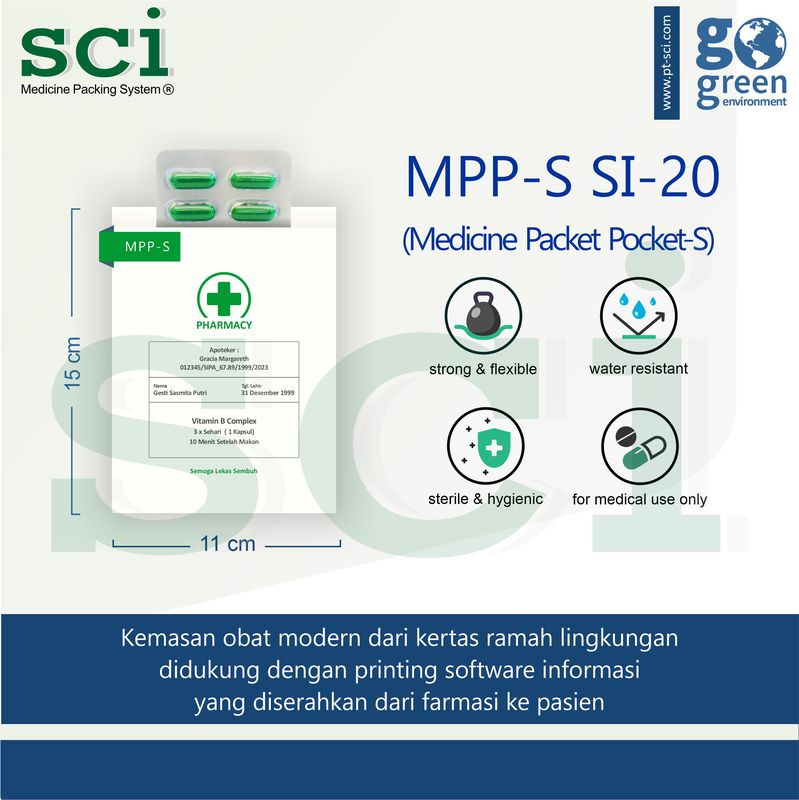 MPP-S (Medicine Packet Pocket)