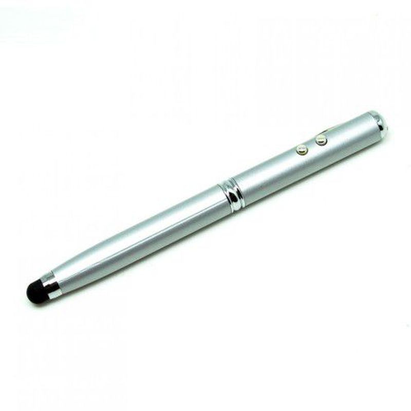 stylus 4 in 1 ballpoint laser pointer