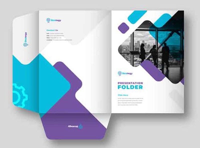 Map Dokumen Full Print Custom Folio/F4
