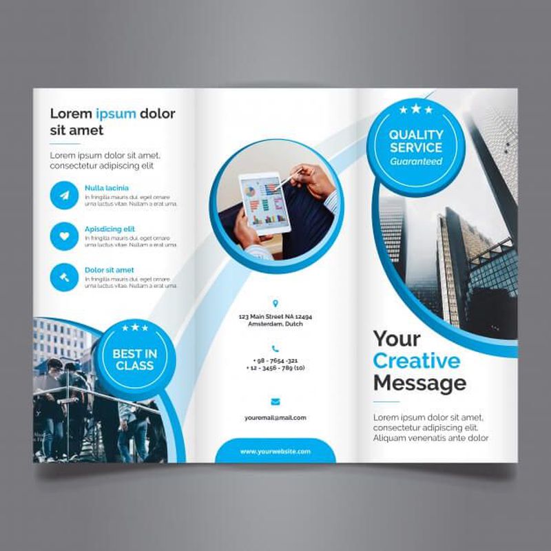 CETAK LEAFLET