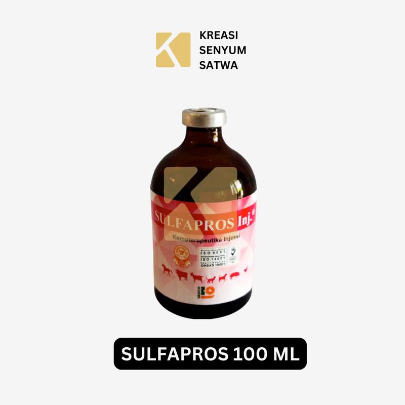 Antibiotik Sulfapros Inj 100 ml