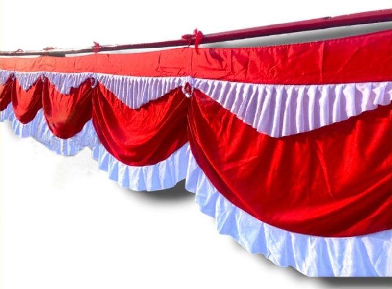 Bendera Hias Merah Putih Rumbai 2 Tingkat
