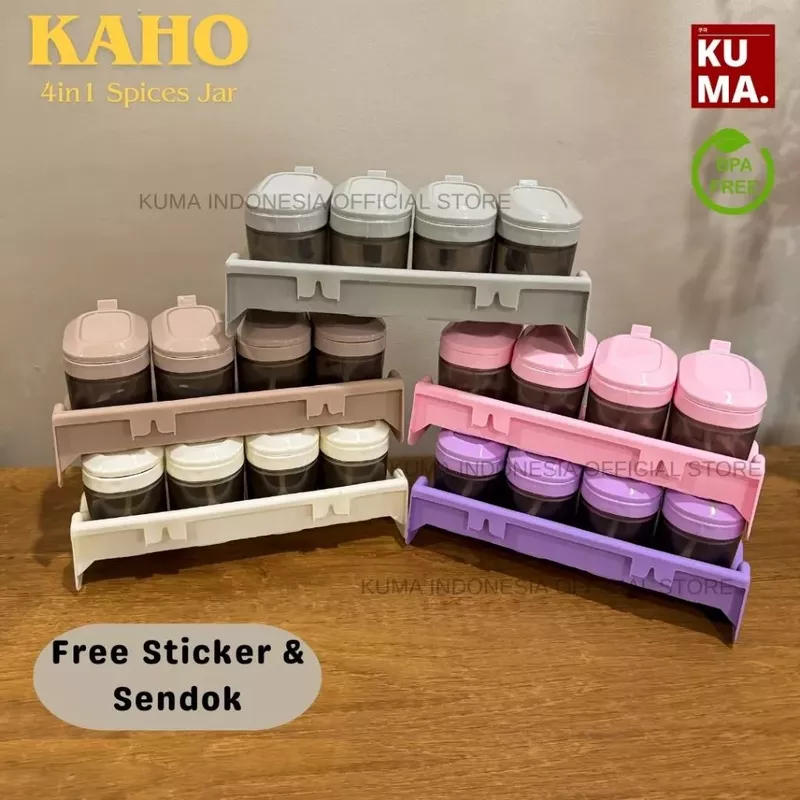 Tempat Bumbu Set 4in1