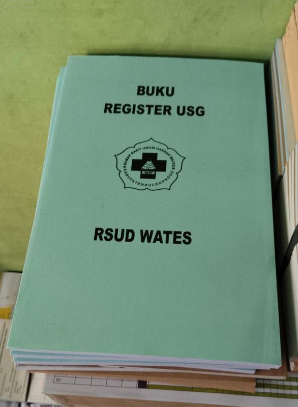 Buku Register USG RSUD Wates