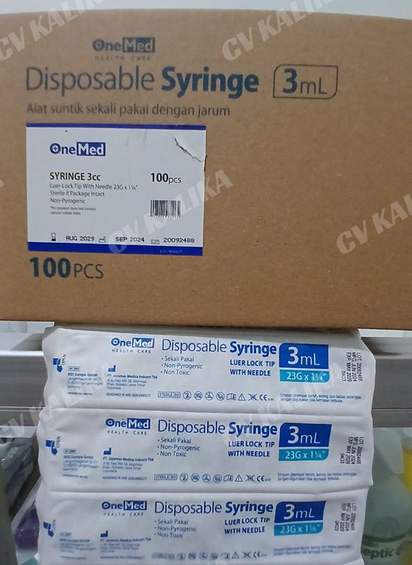 SYRINGE (3CC/box) ONEMED