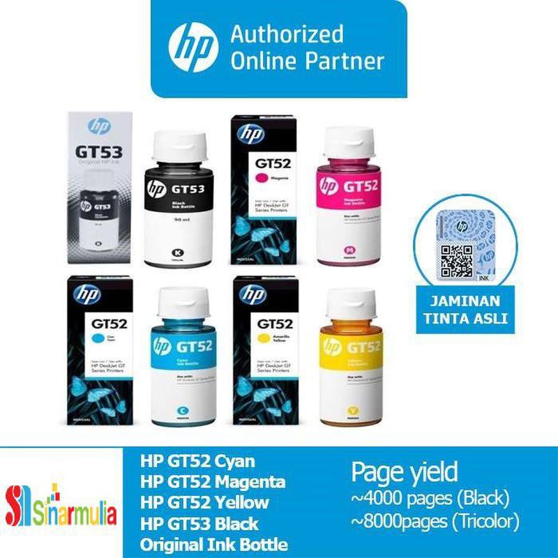 Tinta Printer HP - Original 70 mL - Kuning