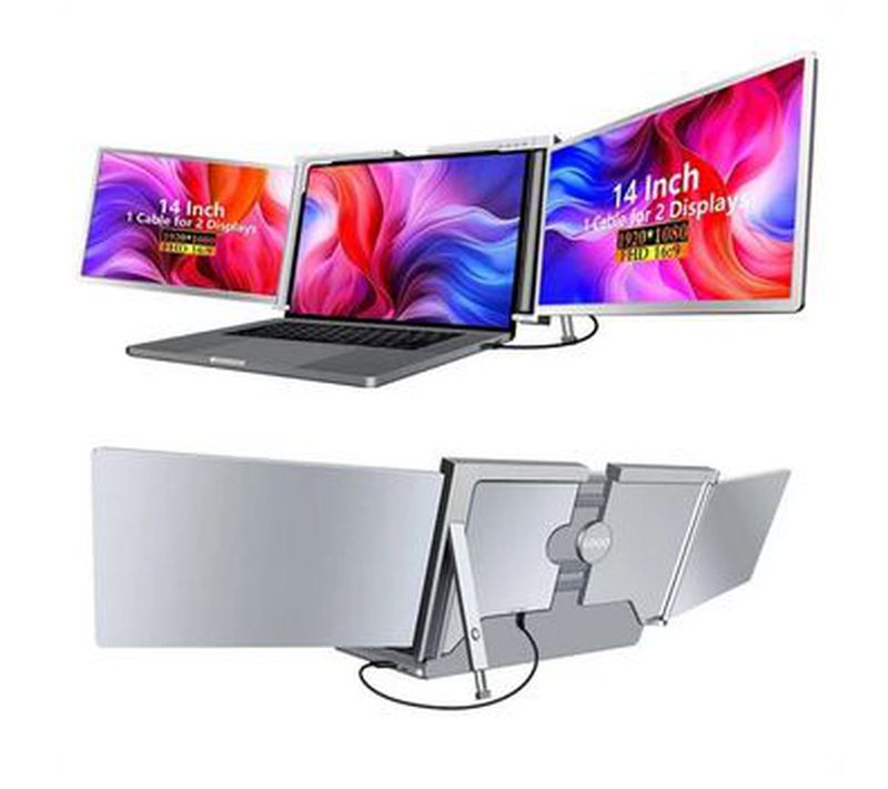 Portable Monitor Triple Display FHD 1920x1080