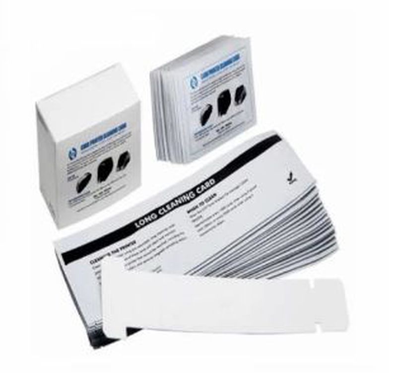 Cleaning Kit Ribbon Zebra p330i, 1 set isi 4 Long Cleaningdan 4 set ...
