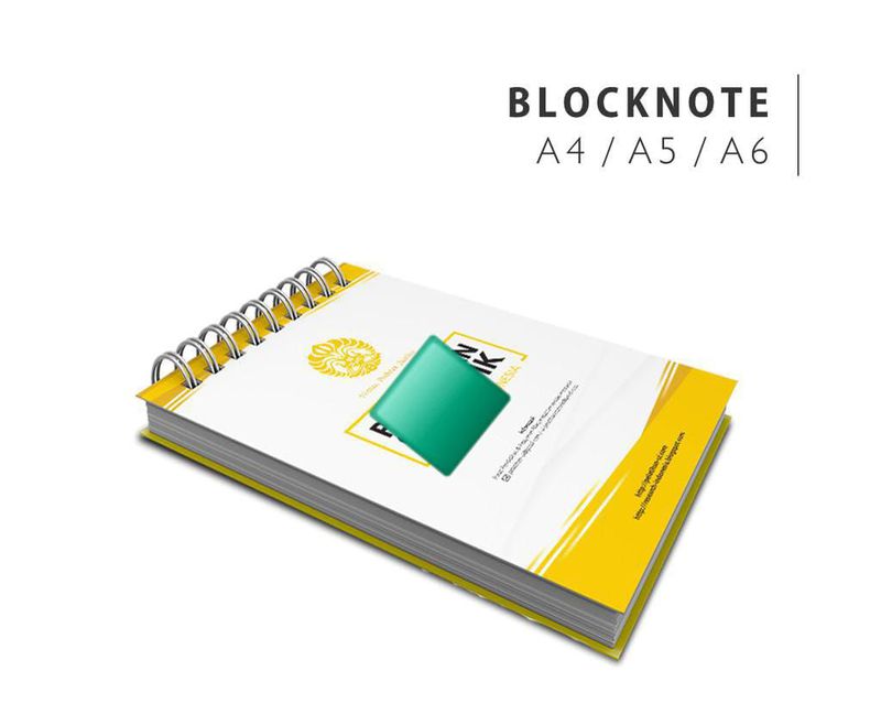 Buku Block Note Ring Custom