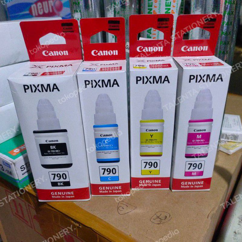 Tinta/Toner Printer Canon Mp 287 Black & Colour