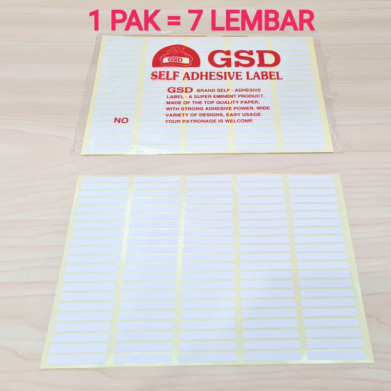 label harga kecil