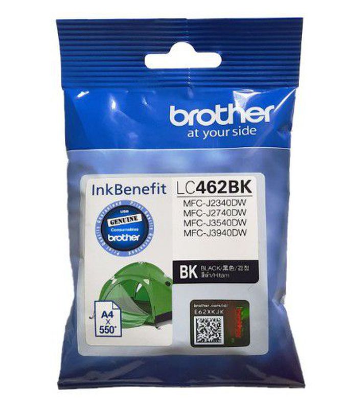 Tinta Brother Original LC462 Ink Cartridge - Yellow