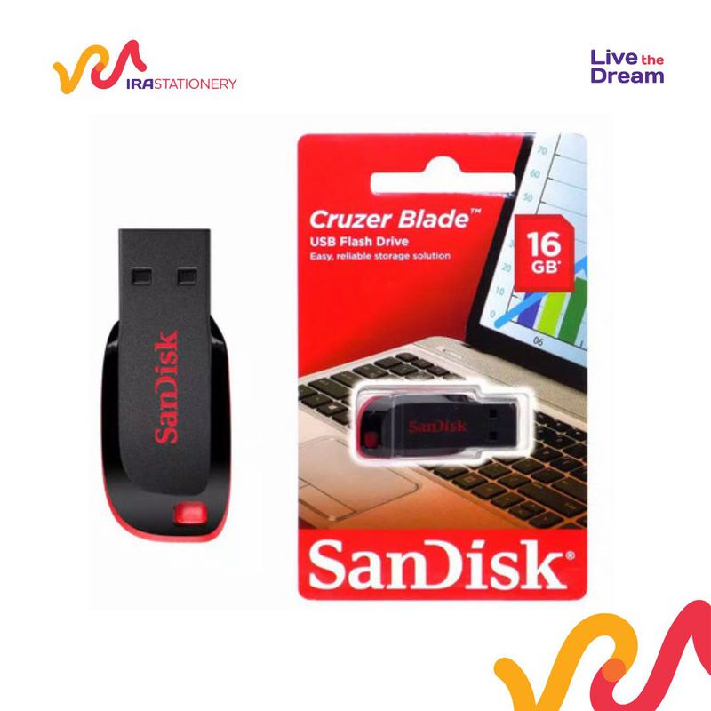 SANDISK FLASHDISK BLADE 16GB