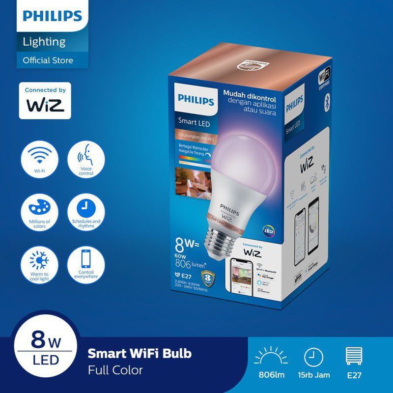 Smart Led Philips 8 Watt